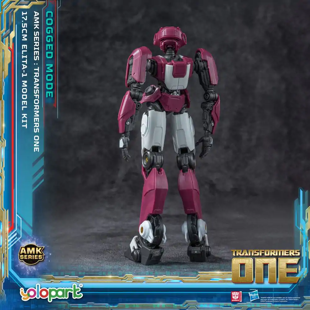 Transformers 8 AMK Series Plastic Model Kit Elita-1 20 cm product photo