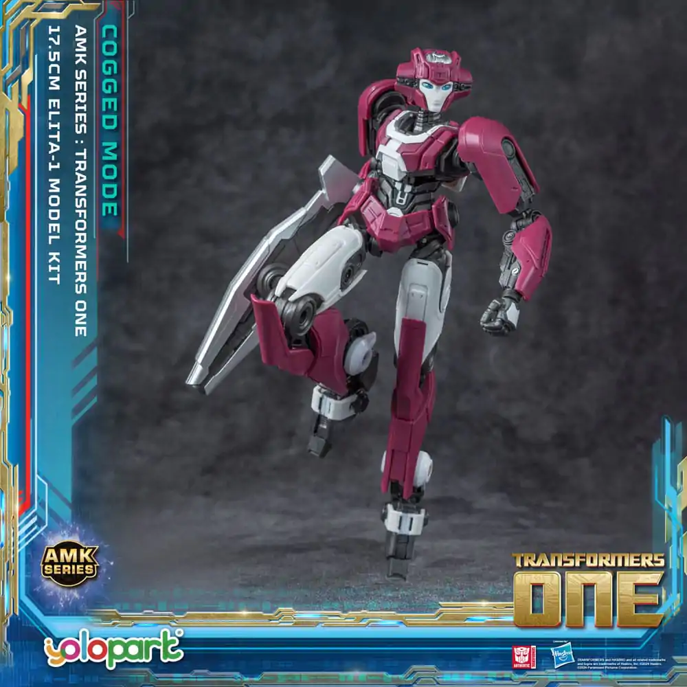 Transformers 8 AMK Series Plastic Model Kit Elita-1 20 cm product photo