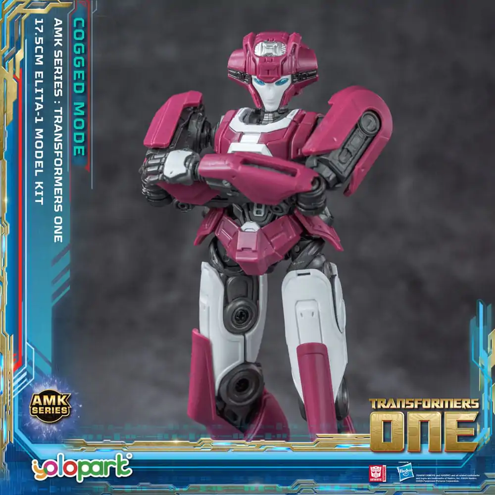 Transformers 8 AMK Series Plastic Model Kit Elita-1 20 cm product photo