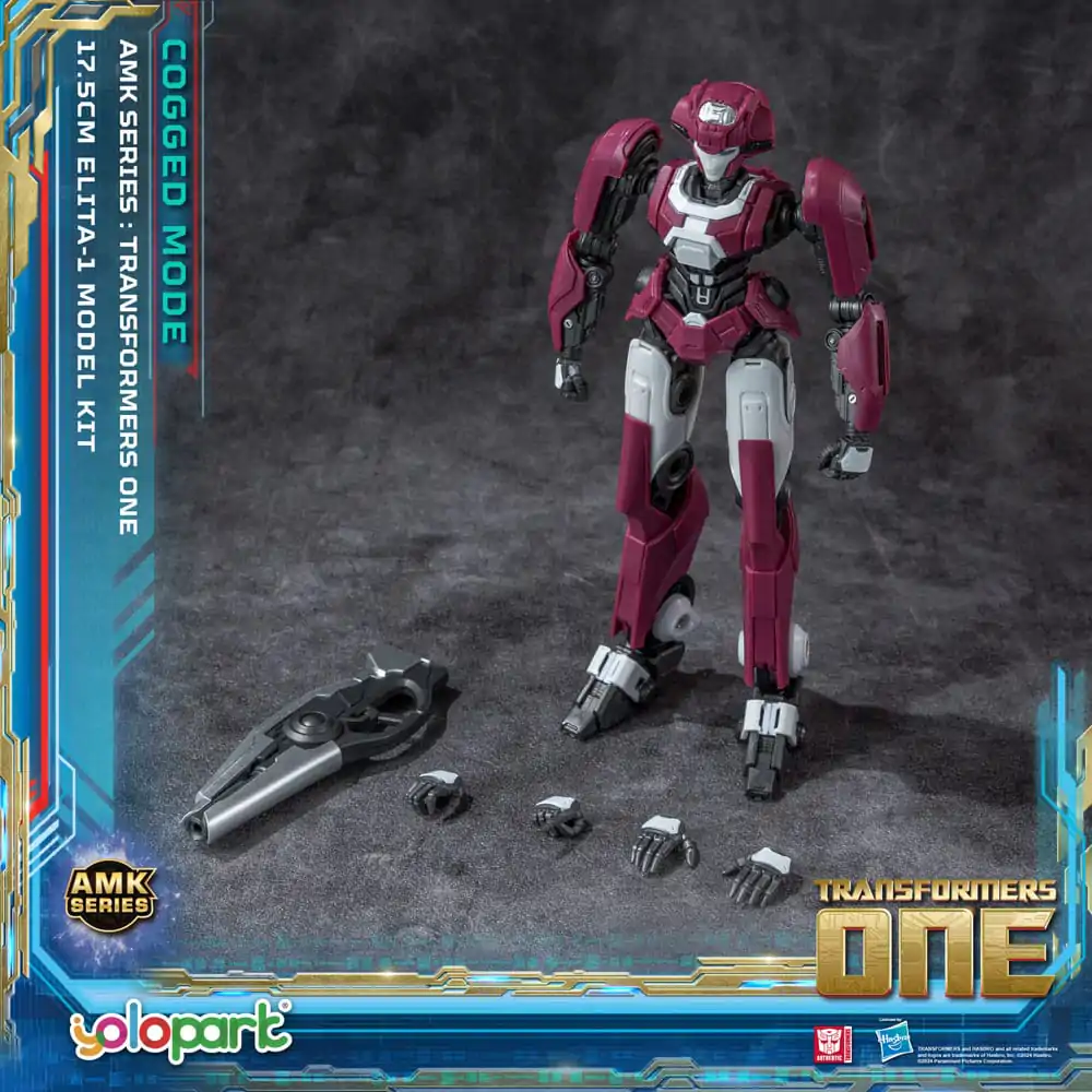 Transformers 8 AMK Series Plastic Model Kit Elita-1 20 cm termékfotó