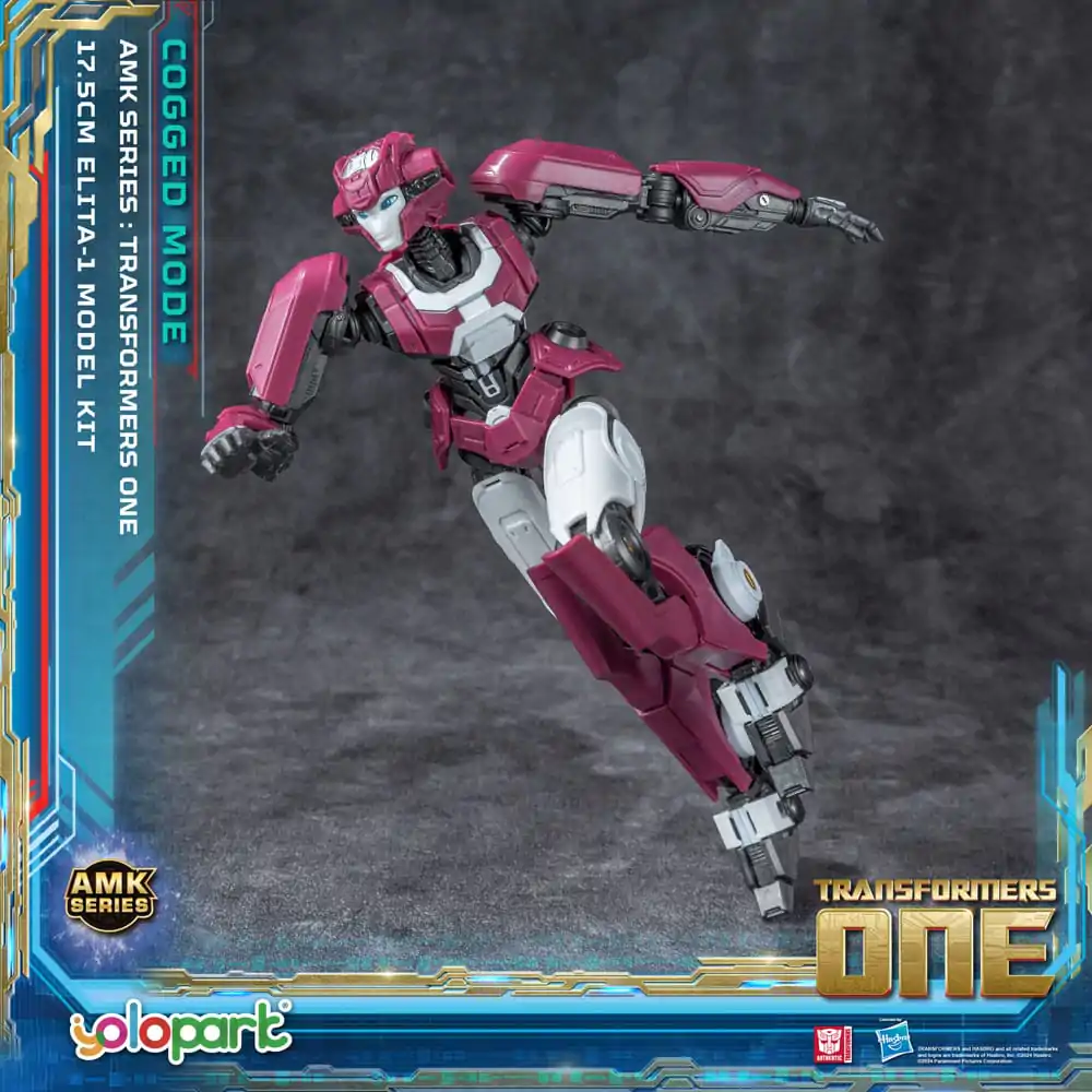 Transformers 8 AMK Series Plastic Model Kit Elita-1 20 cm product photo