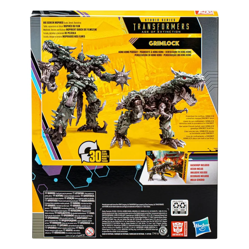Transformers: Age of Extinction Buzzworthy Bumblebee Leader Class Action Figure 07BB Grimlock 22 cm product photo