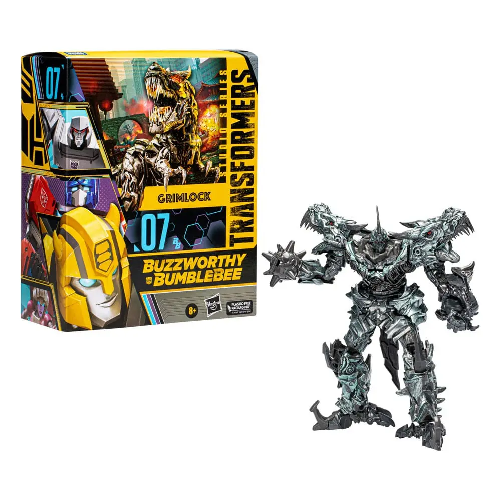 Transformers: Age of Extinction Buzzworthy Bumblebee Leader Class Action Figure 07BB Grimlock 22 cm product photo