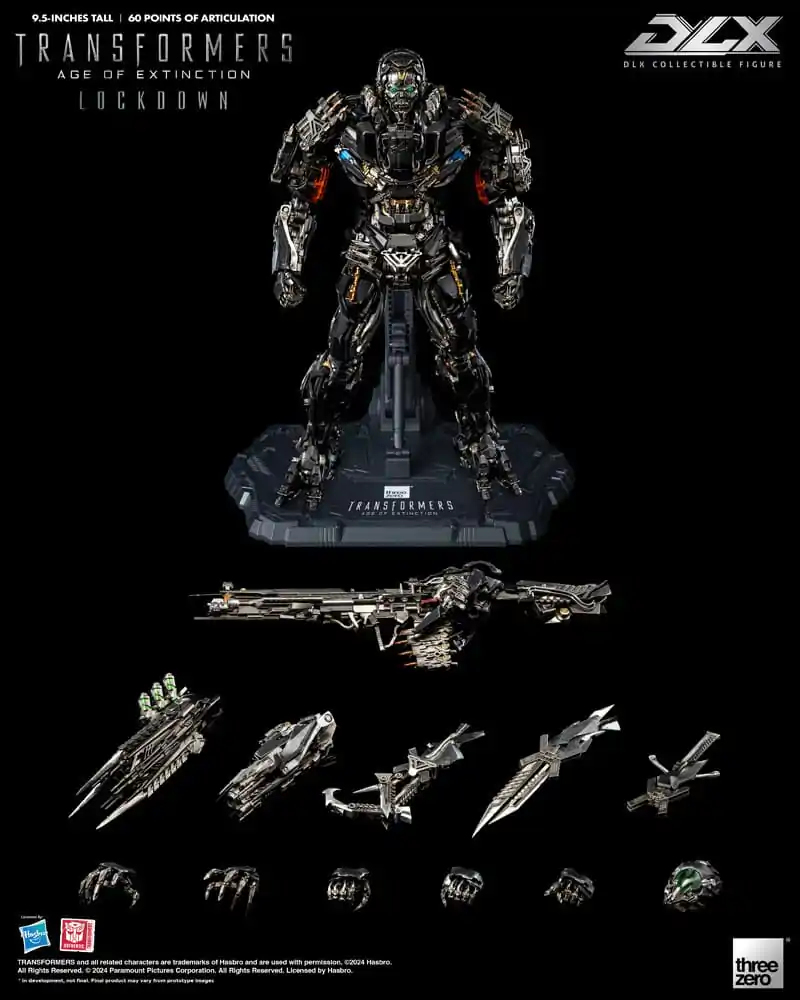 Transformers: Age of Extinction DLX Action Figure 1/6 Lockdown 24 cm termékfotó