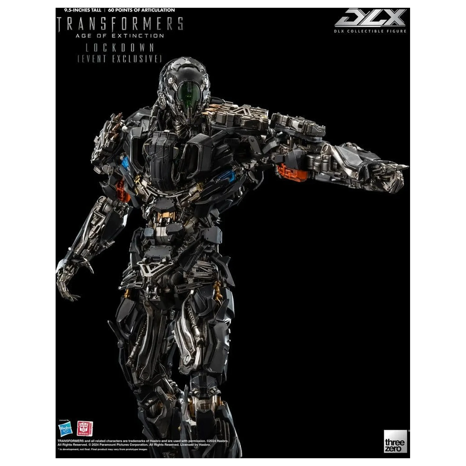 Transformers: Age of Extinction DLX Action Figure 1/6 Lockdown 24 cm product photo