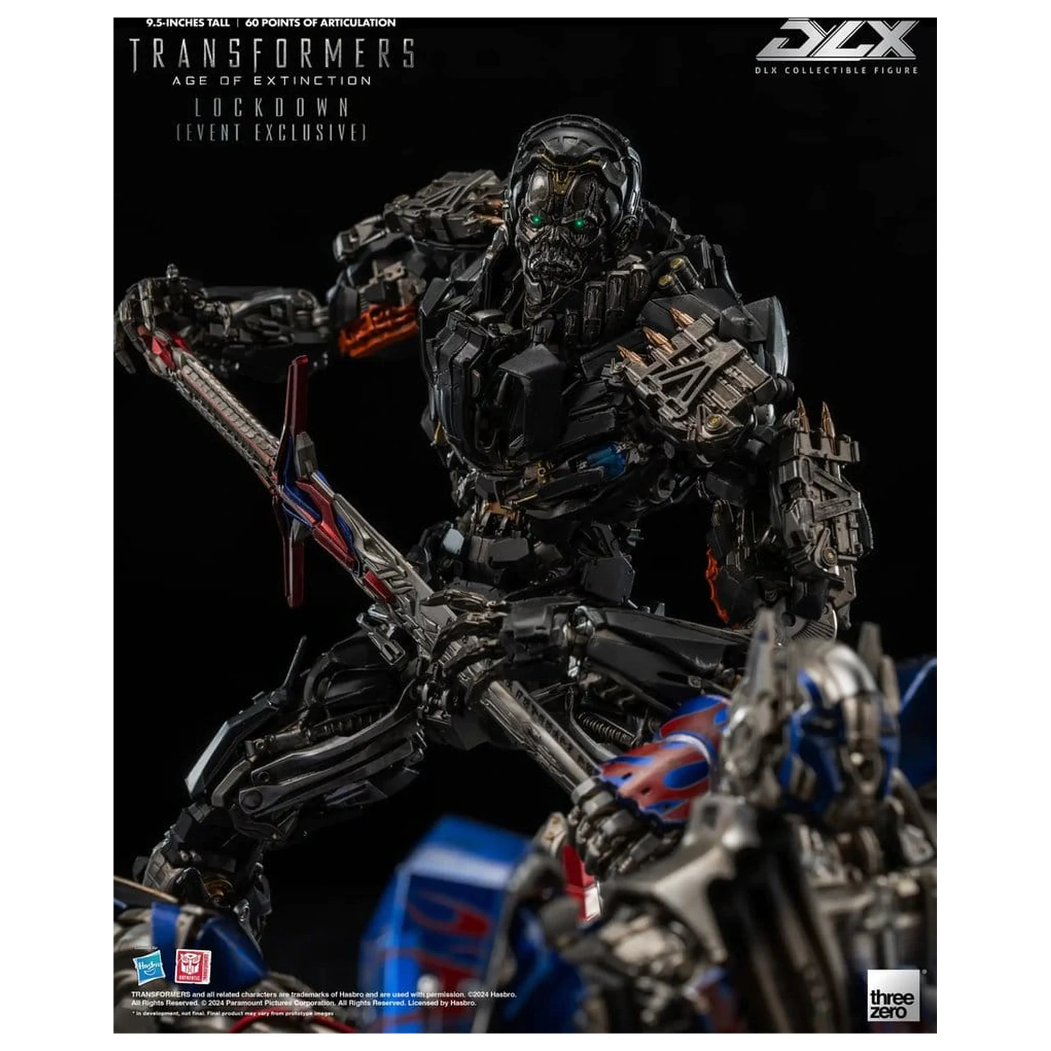 Transformers: Age of Extinction DLX Action Figure 1/6 Lockdown 24 cm product photo