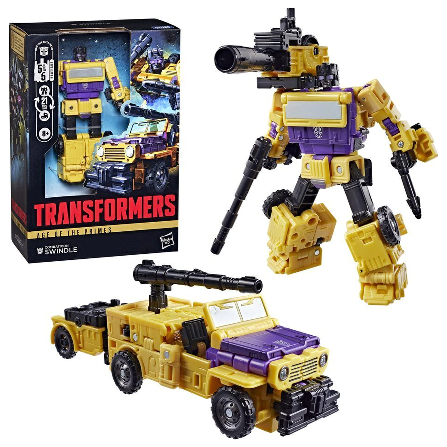 Transformers Age Of The Primes Combaticon Swindle figure 16.5cm product photo