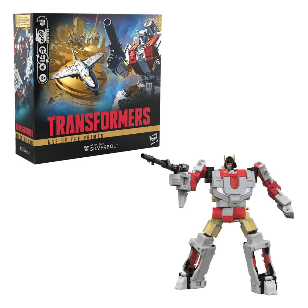 Transformers Age of the Primes Commander Class Action Figure Aerialbot Silverbot 18 cm product photo