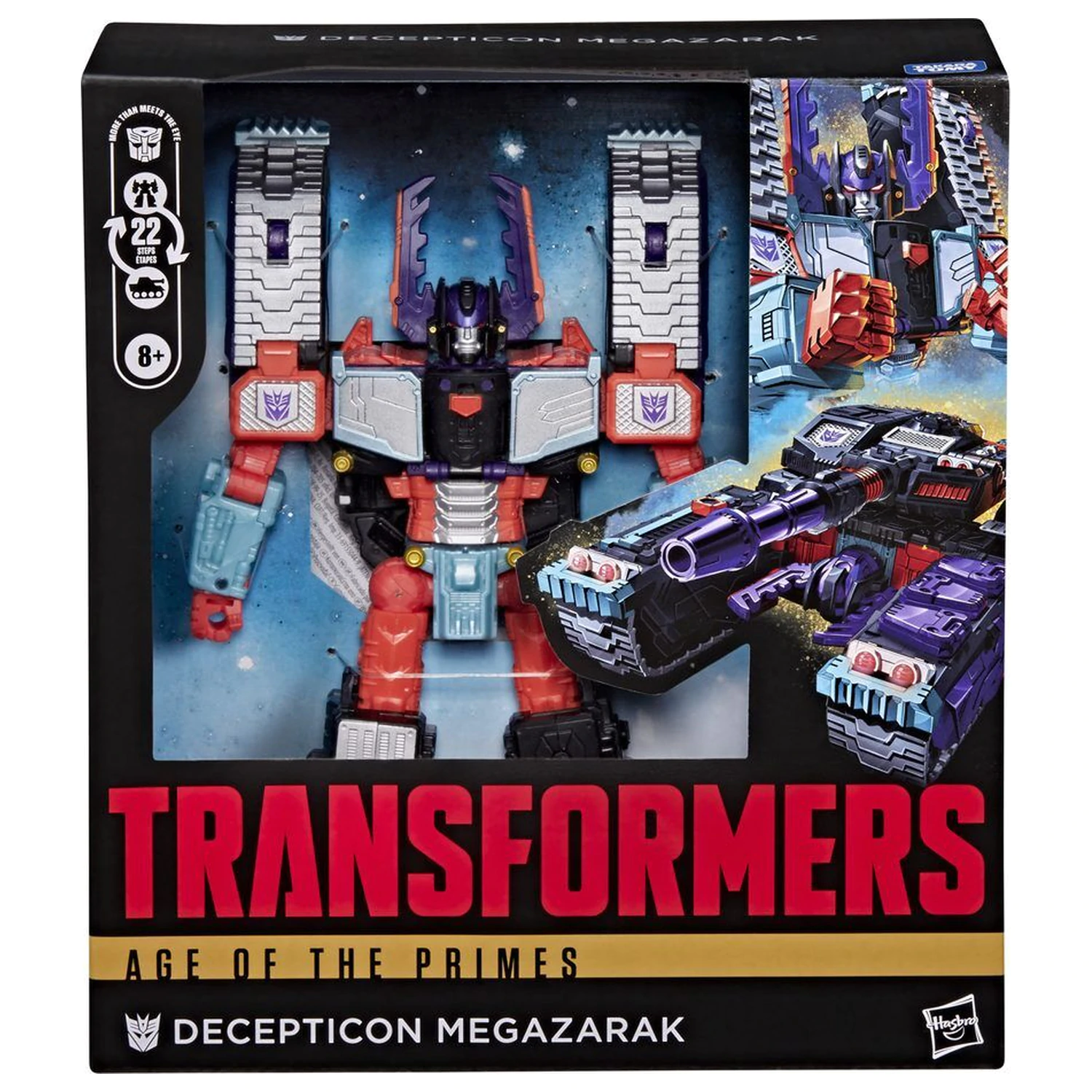 Transformers Age Of The Primes Decepticon Megazarak figure 19cm product photo