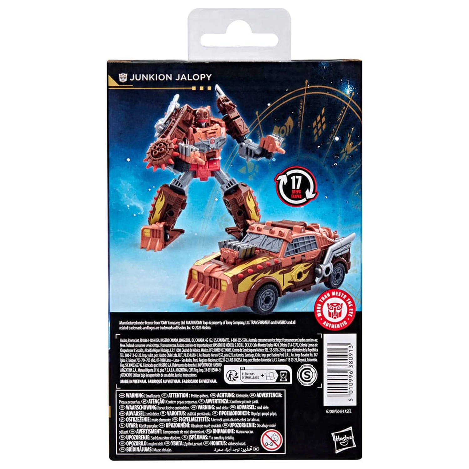 Transformers Age of the Primes Deluxe Class Action Figure Junkion Jalopy 14 cm product photo