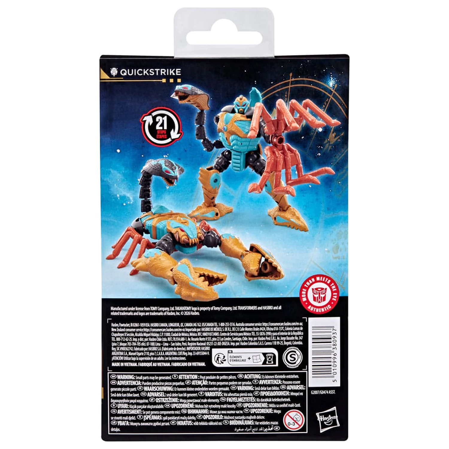 Transformers Age of the Primes Deluxe Class Action Figure Quickstrike 14 cm product photo