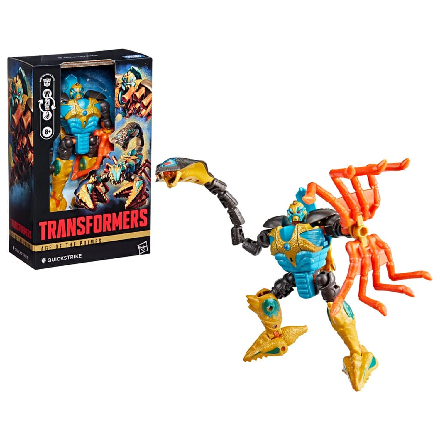 Transformers Age of the Primes Deluxe Class Action Figure Quickstrike 14 cm product photo