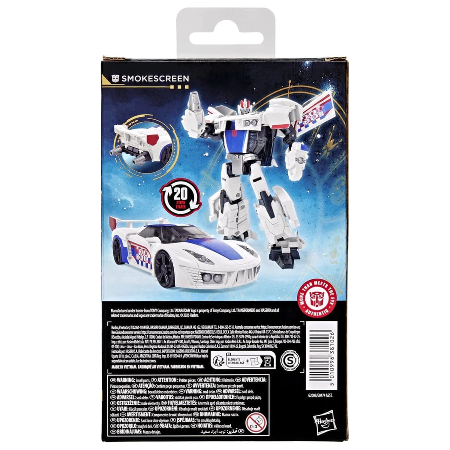 Transformers Age of the Primes Deluxe Class Action Figure Smokescreen 13 cm product photo