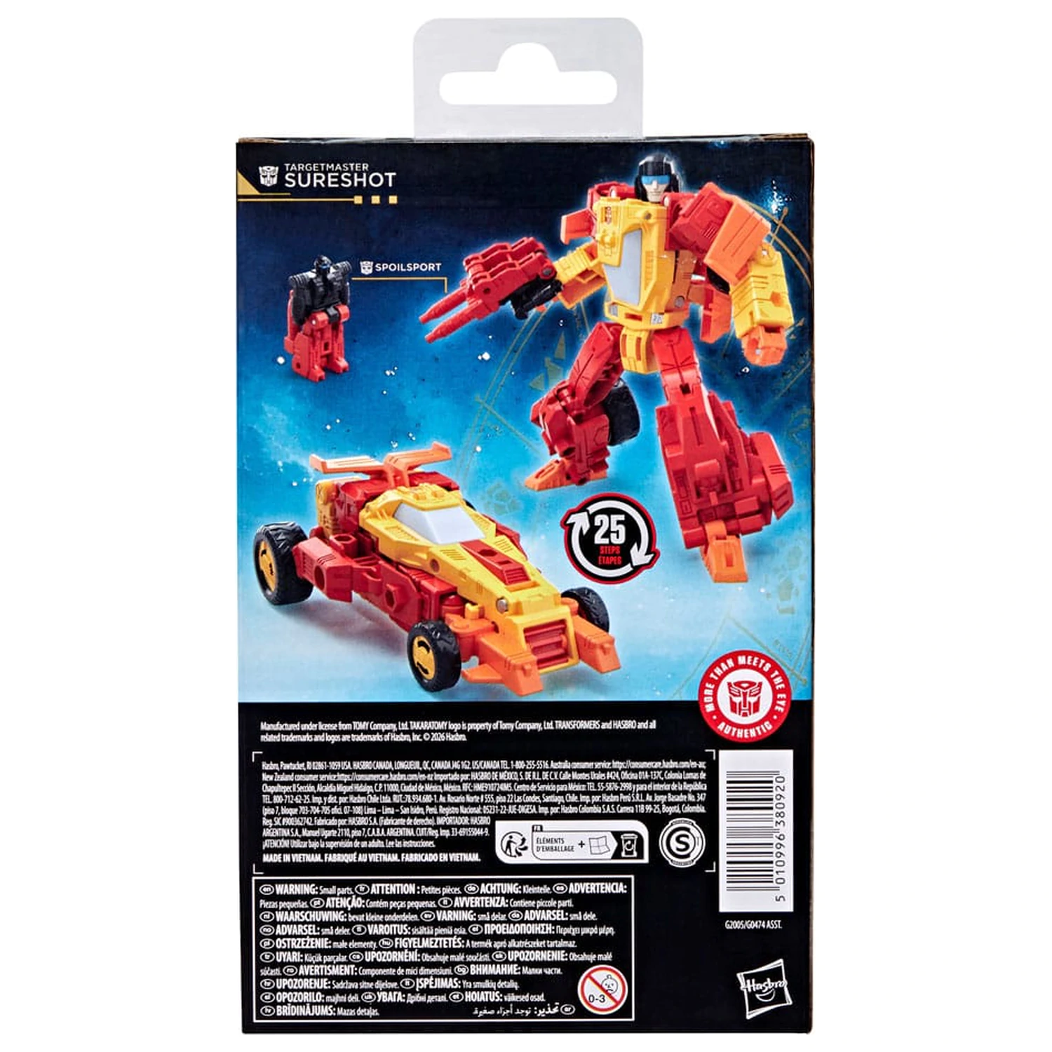 Transformers Age of the Primes Deluxe Class Action Figure Targetmaster Sureshot 14 cm product photo