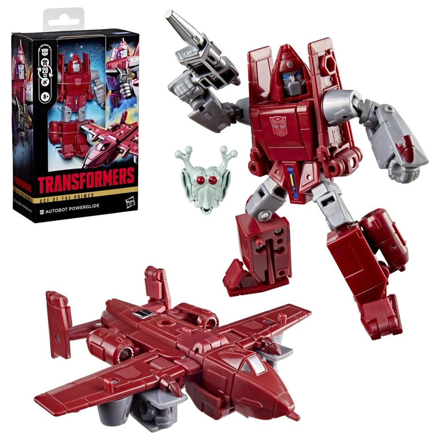 Transformers Age of the Primes Deluxe Class Action Figure Autobot Powerglide 11 cm product photo