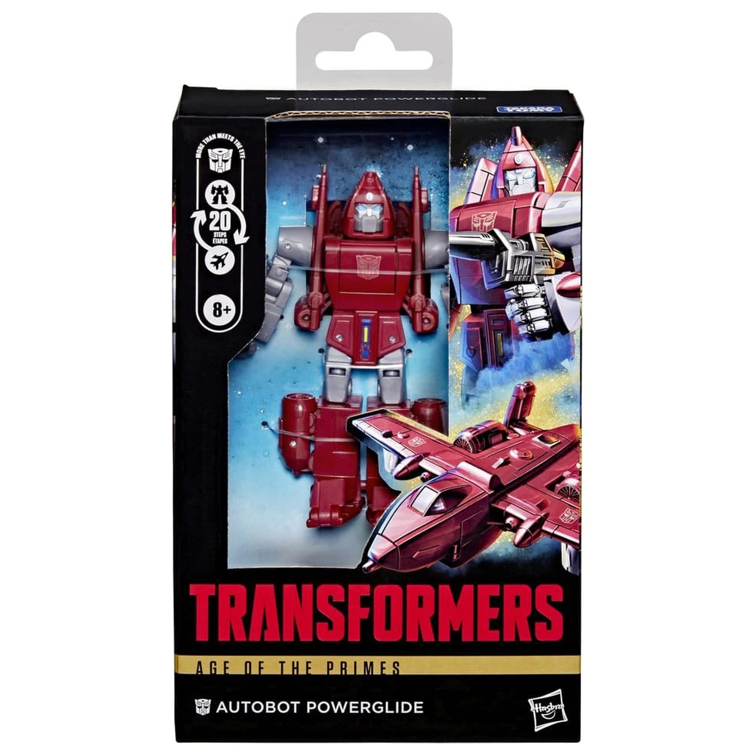 Transformers Age of the Primes Deluxe Class Action Figure Autobot Powerglide 11 cm product photo