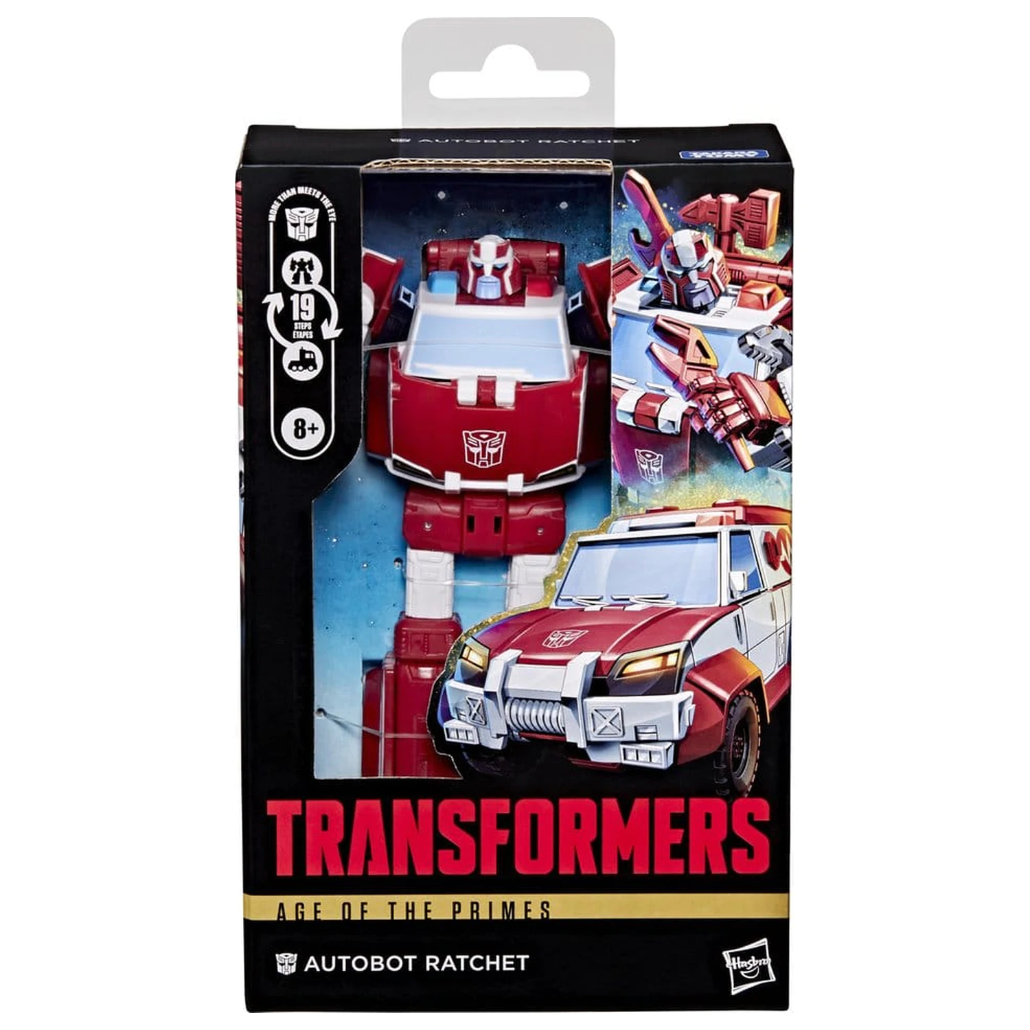 Transformers Age of the Primes Deluxe Class Action Figure Autobot Ratchet 15 cm product photo