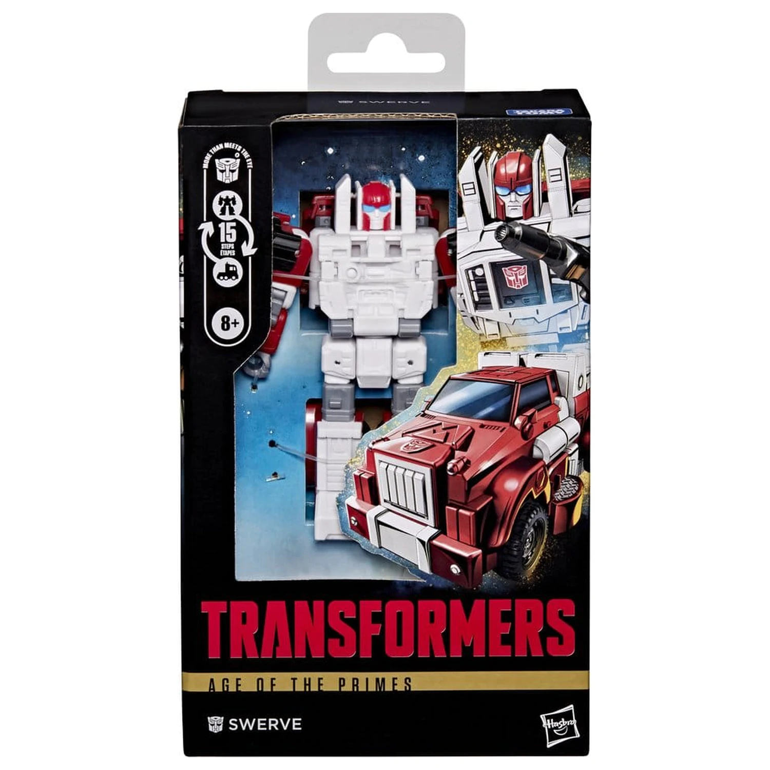 Transformers Age of the Primes Deluxe Class Action Figure Swerve 11 cm product photo