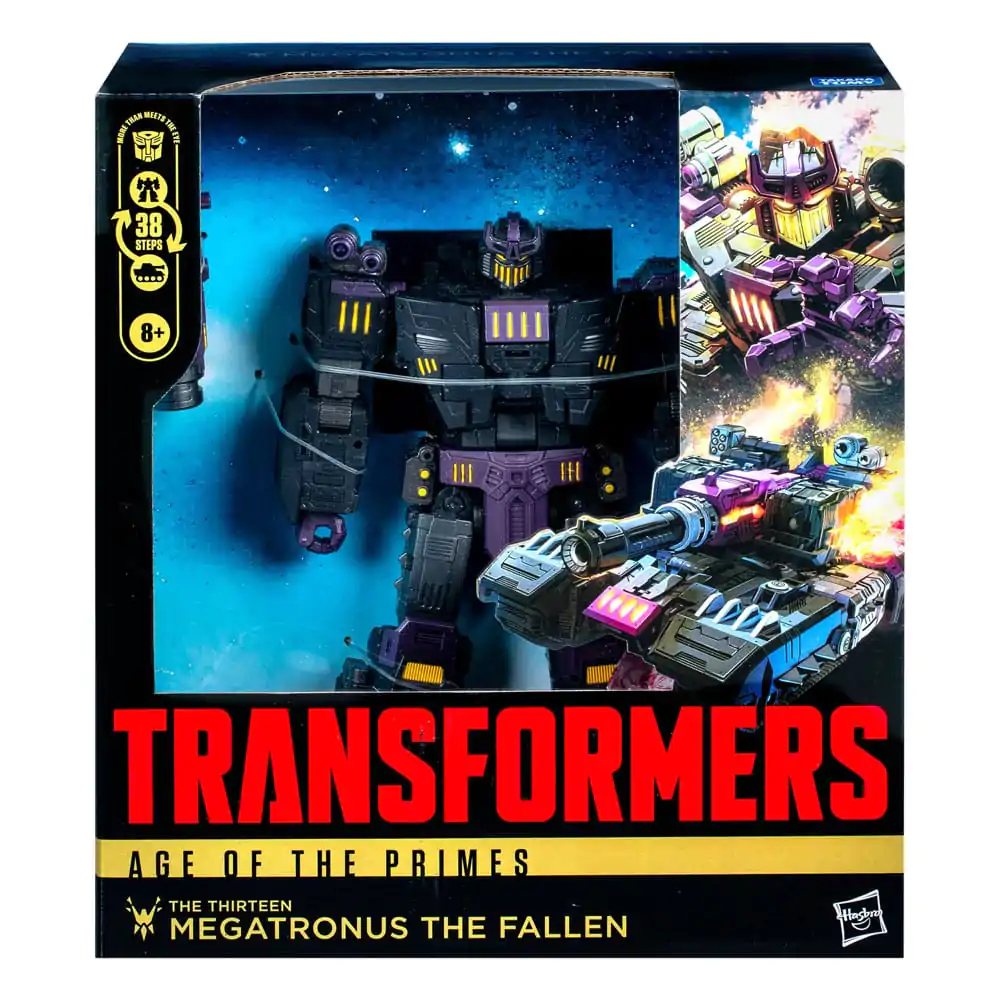 Transformers Age of the Primes Leader Class Action Figure The Thirteen Megatronus the Fallen 19 cm termékfotó