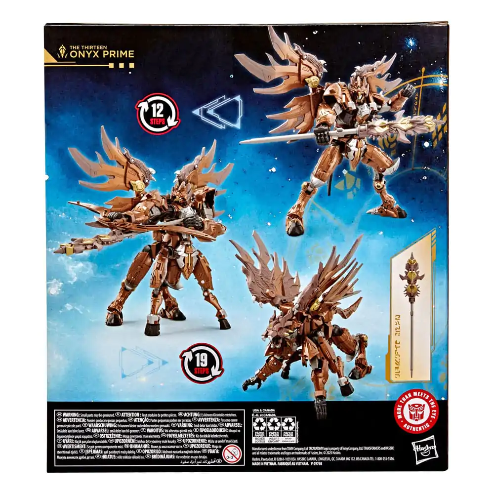 Transformers Age of the Primes Leader Class Action Figure The Thirteen: Onyx Prime 19 cm product photo