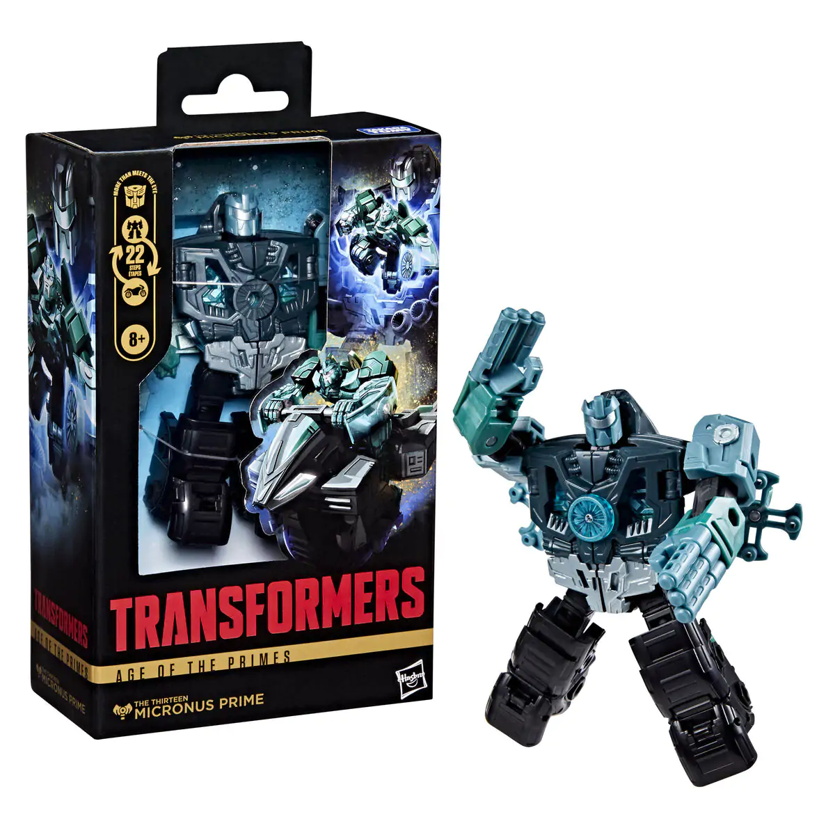 Transformers Age of the Primes Micronus Prime figure 14cm product photo