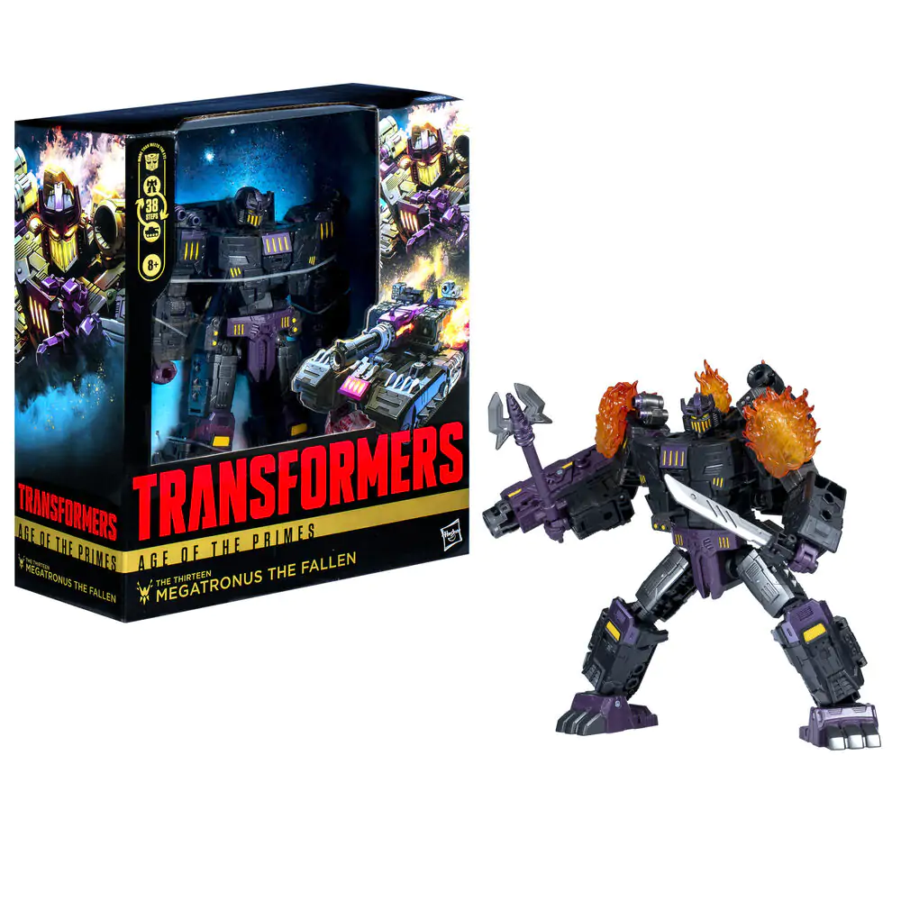 Transformers Age of the Primes The Thirteen Megatronus the Fallen figure 19cm termékfotó