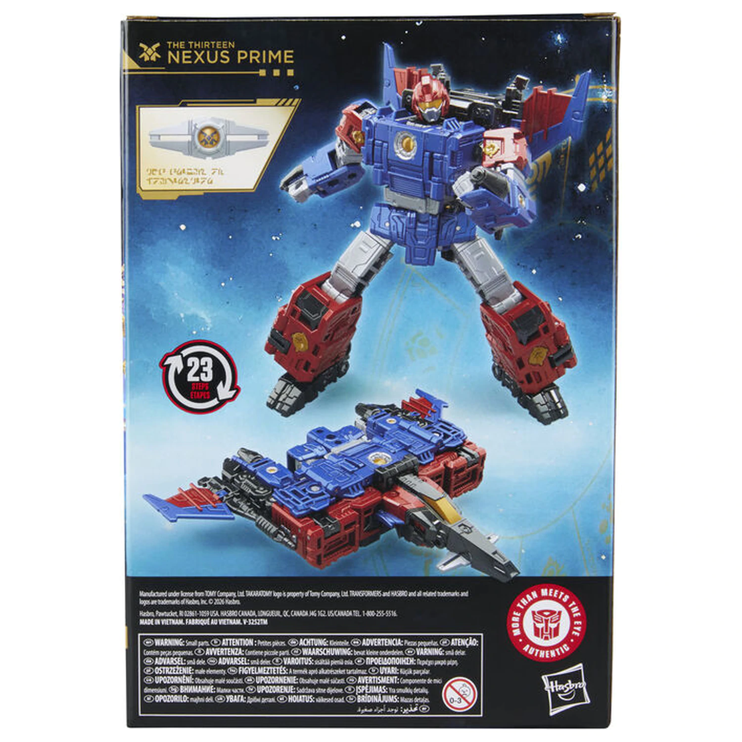 Transformers Age of the Primes The Thirteen Nexus Prime figure 15,5cm product photo