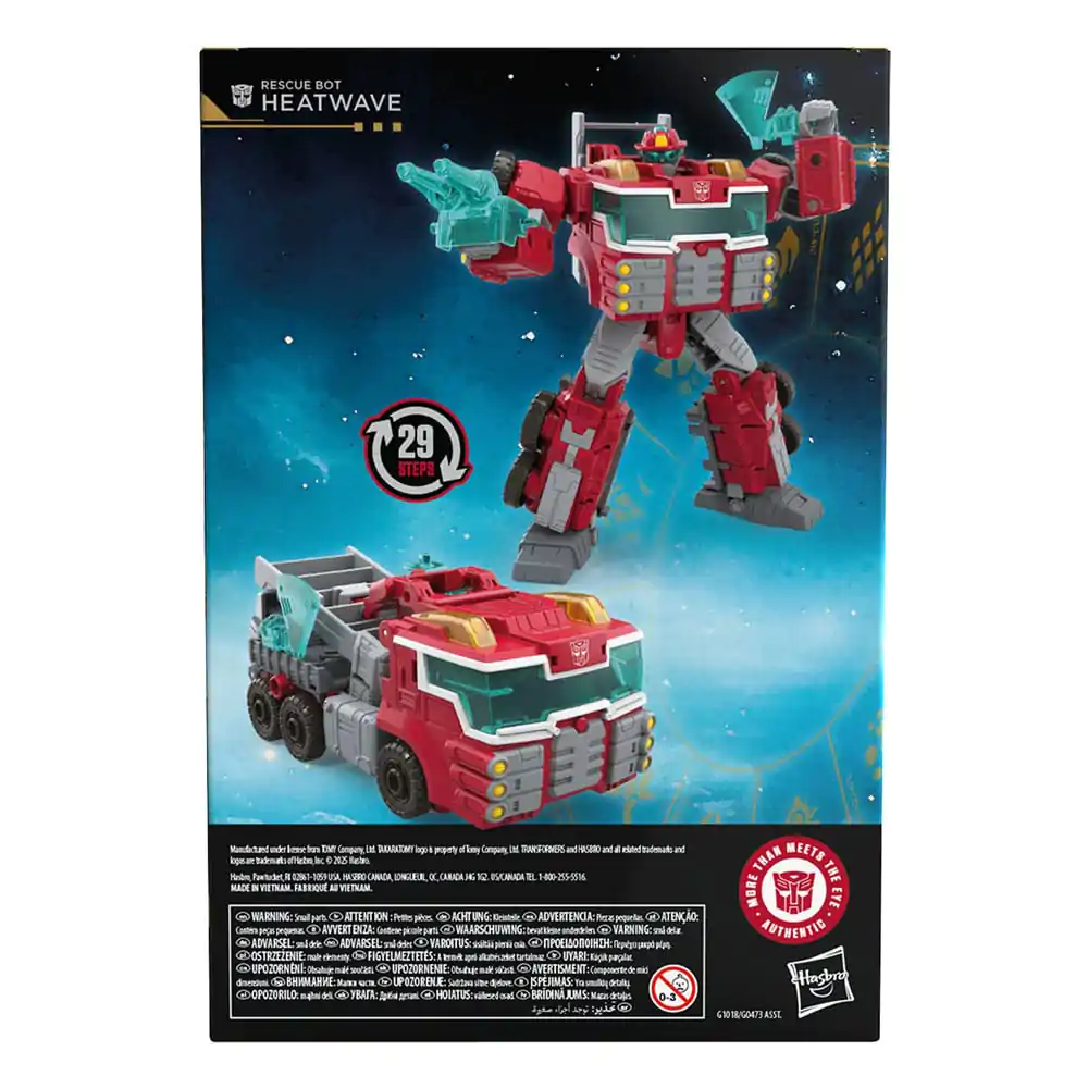 Transformers Age of the Primes Voyager Class Action Figure Rescue Bot Heatwave 18 cm product photo