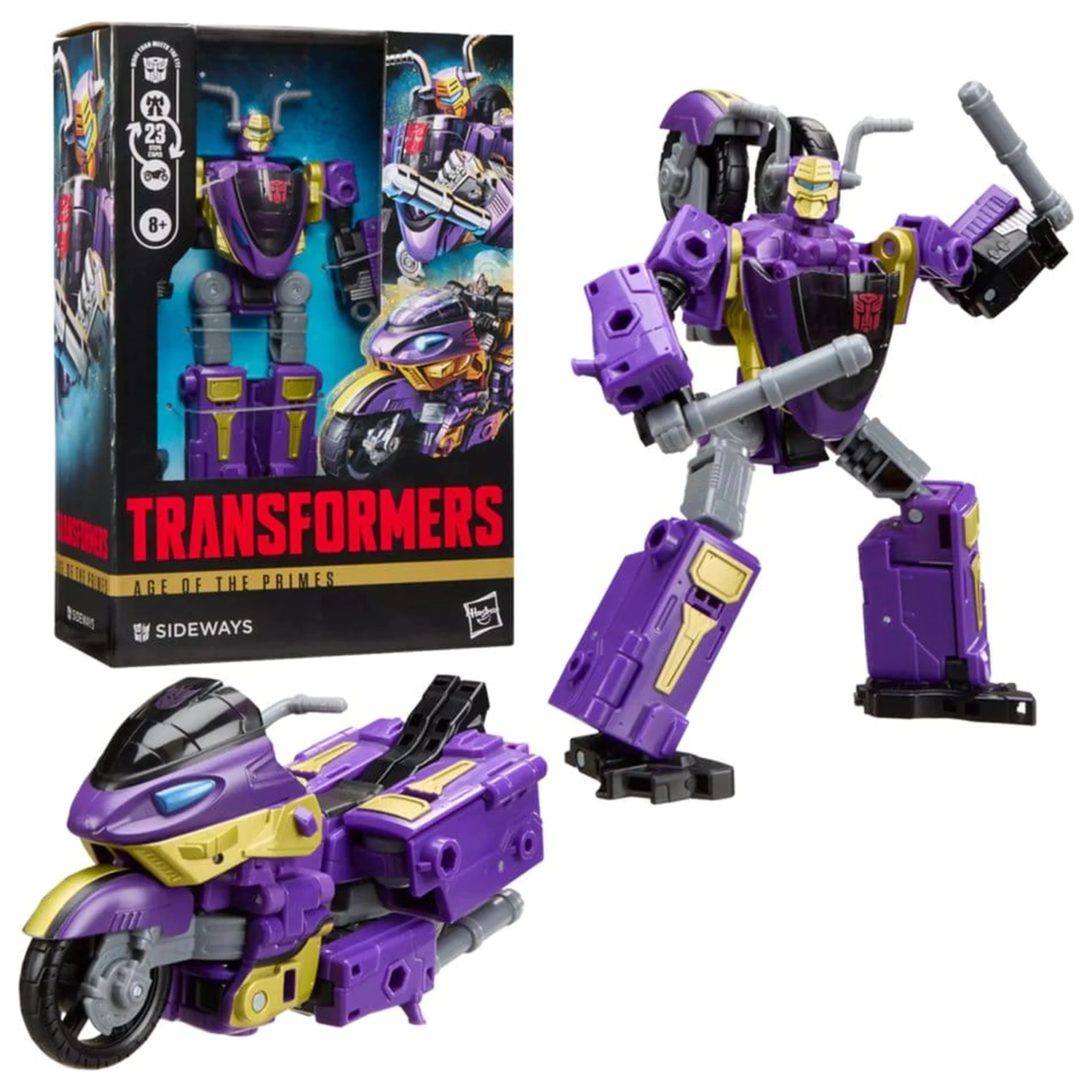 Transformers Age of the Primes Voyager Class Action Figure Sideways 14 cm product photo