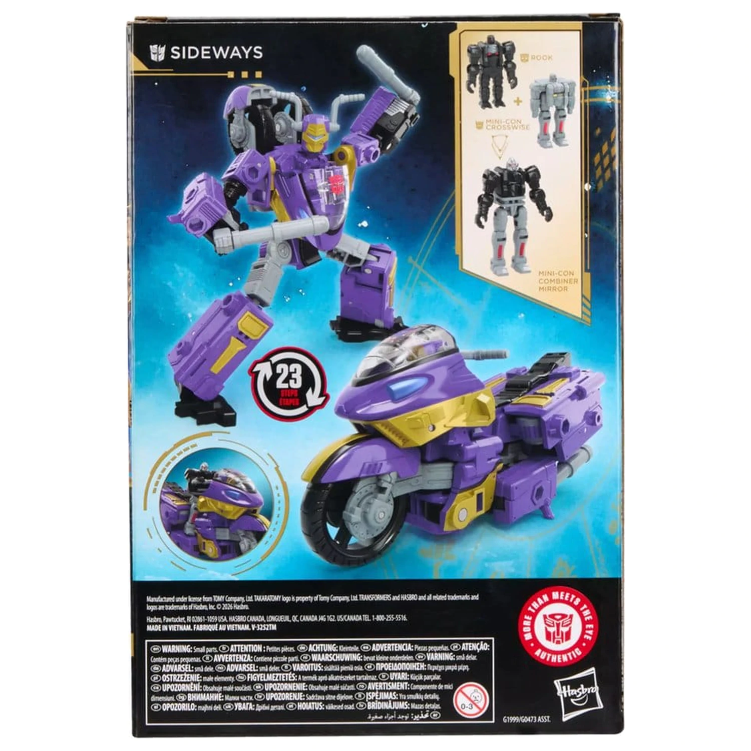 Transformers Age of the Primes Voyager Class Action Figure Sideways 14 cm product photo