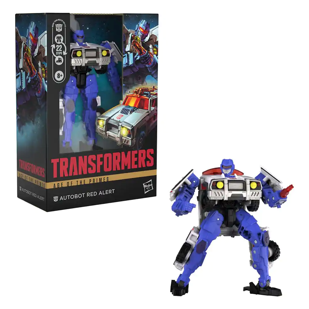 Transformers Age of the Primes Voyager Class Action Figure The Thirteen Autobot Red Alert 18 cm termékfotó