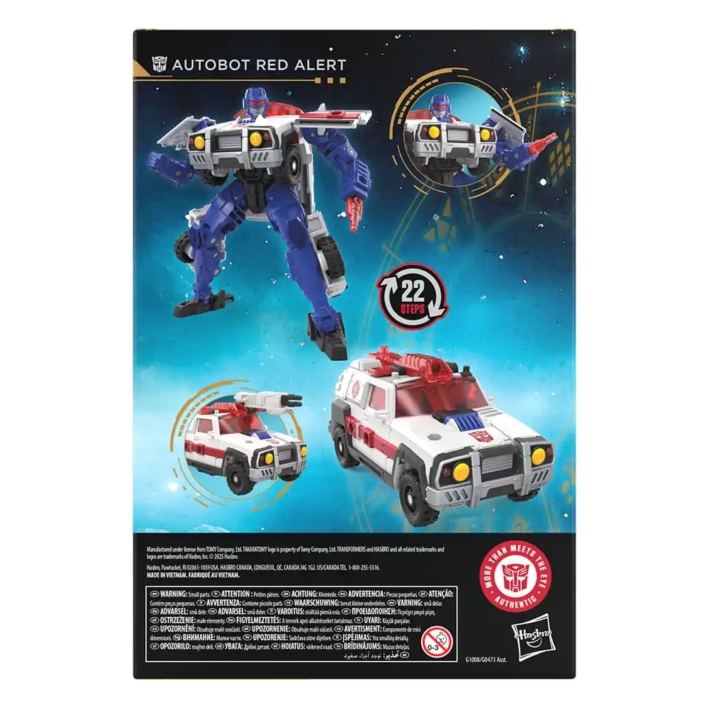 Transformers Age of the Primes Voyager Class Action Figure The Thirteen Autobot Red Alert 18 cm termékfotó