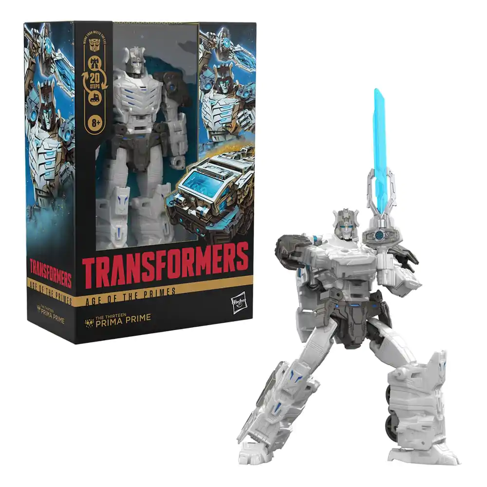 Transformers Age of the Primes Voyager Class Action Figure The Thirteen Prima Prime 18 cm termékfotó