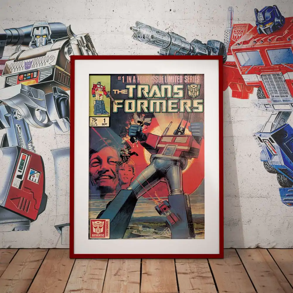 Transformers Art Print 40th Anniversary Limited Edition 42 x 30 cm product photo