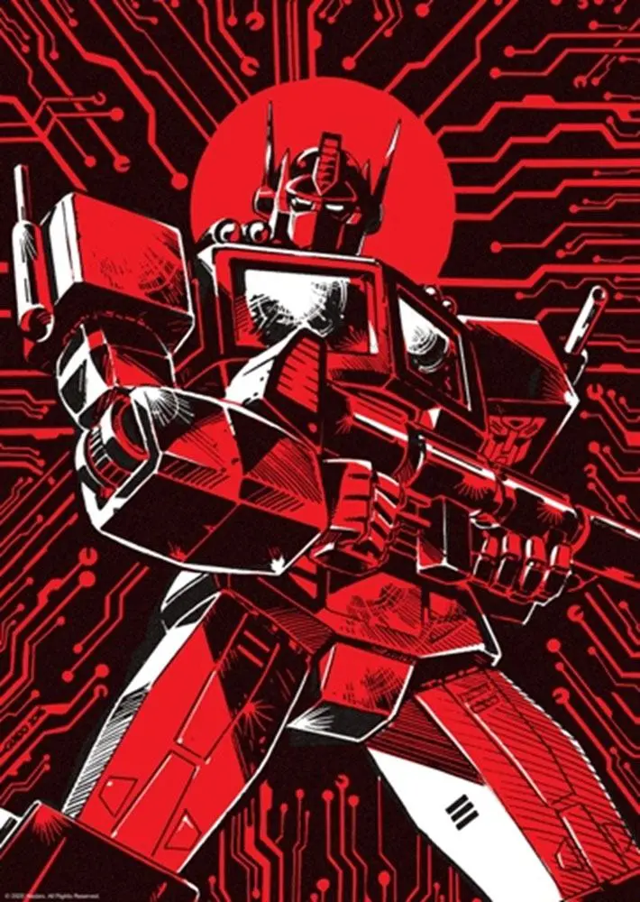 Transformers Art Print Optimus Prime Limited Edition 42 x 30 cm product photo