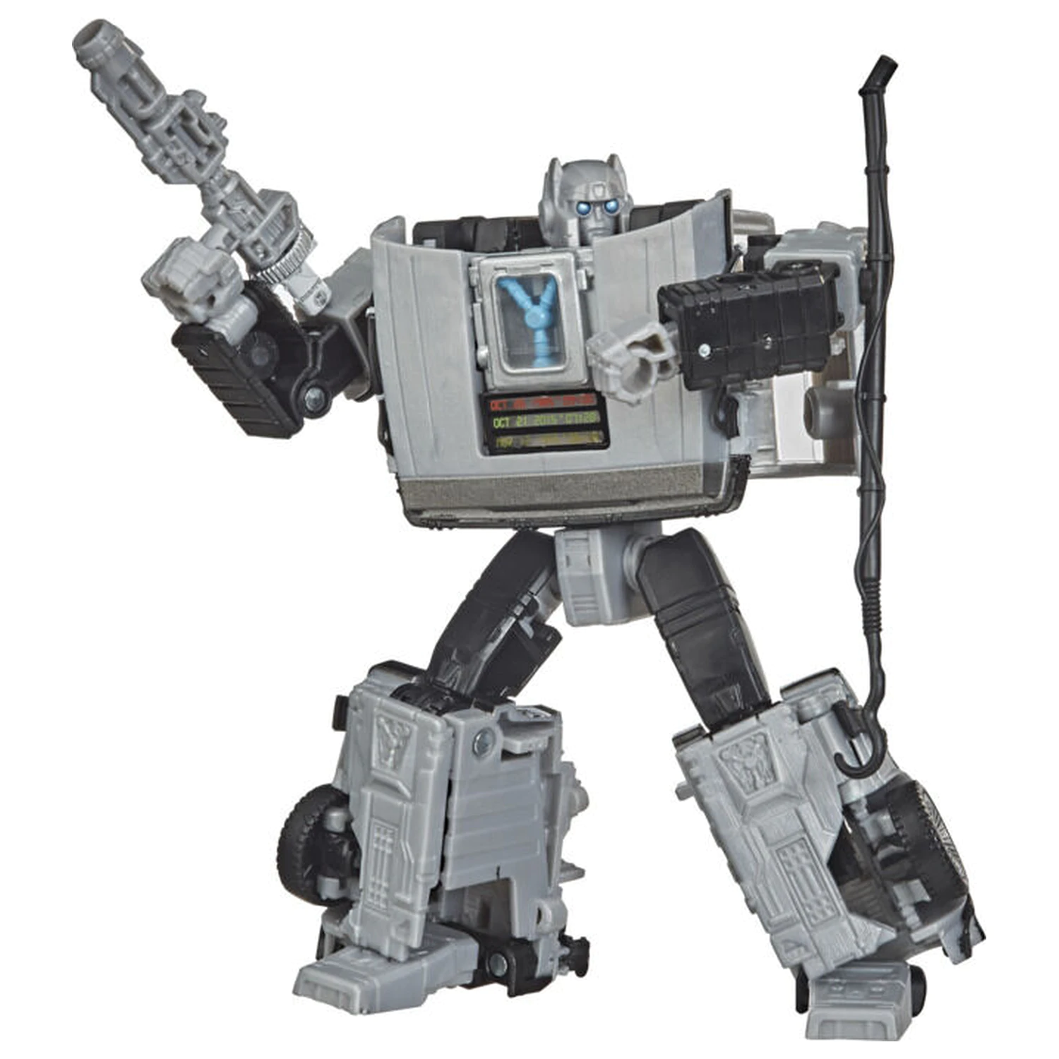 Transformers Back to the Future Delorean Gigawatt figure 14cm product photo