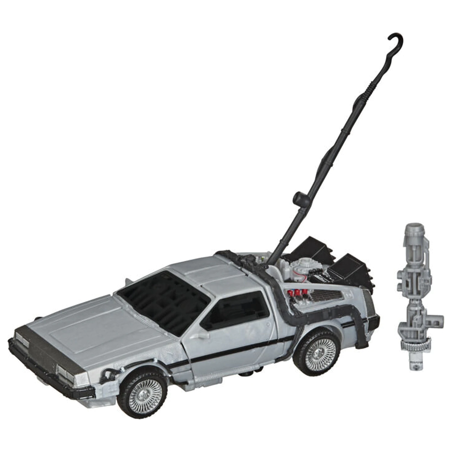Transformers Back to the Future Delorean Gigawatt figure 14cm product photo