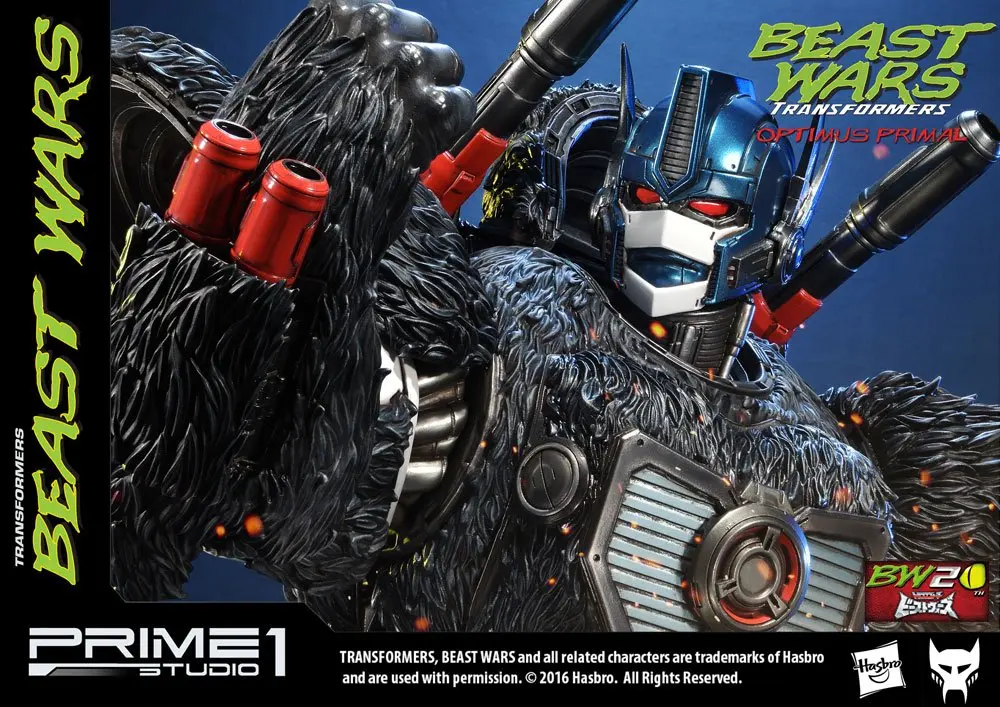 Transformers Beast Wars 1/3 Statue Optimus Primal 63 cm product photo