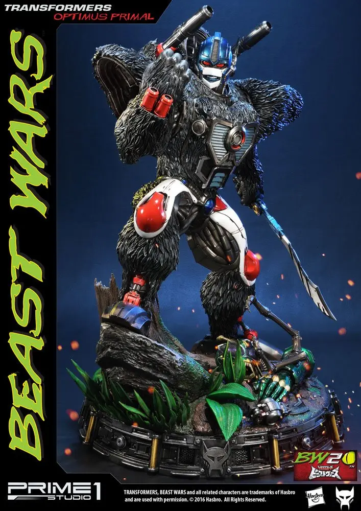Transformers Beast Wars 1/3 Statue Optimus Primal 63 cm product photo