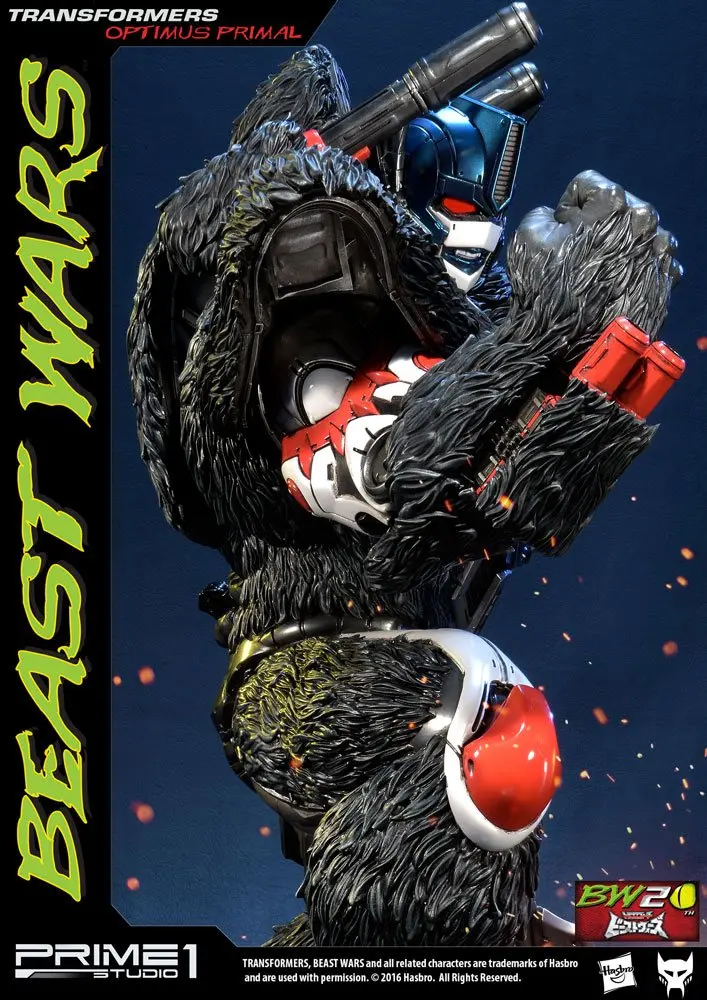 Transformers Beast Wars 1/3 Statue Optimus Primal 63 cm product photo