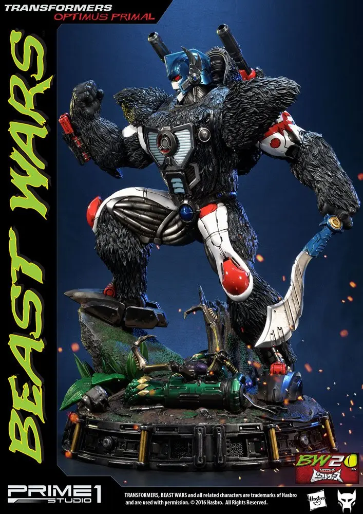 Transformers Beast Wars 1/3 Statue Optimus Primal 63 cm product photo