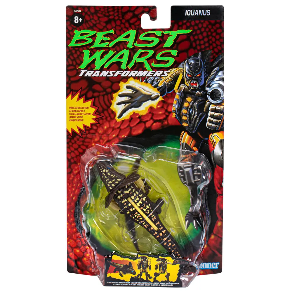 Transformers Beast Wars Iguanus figure 15cm product photo