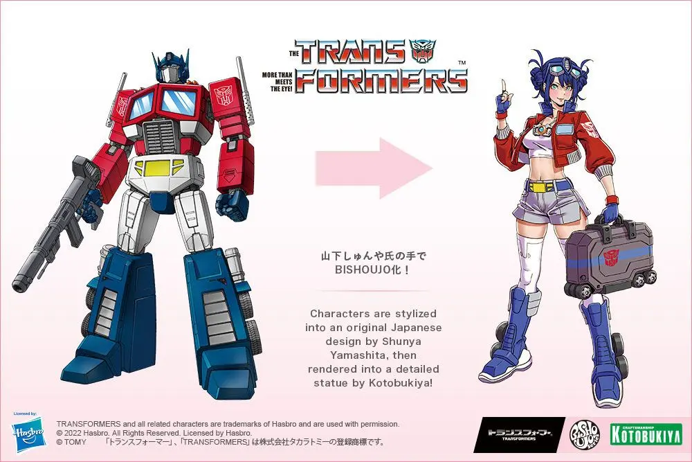 Transformers Bishoujo PVC Statue 1/7 Optimus Prime 23 cm product photo