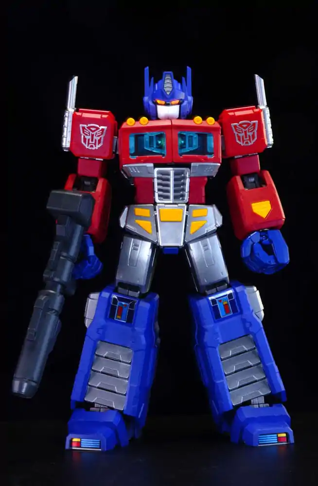 Transformers Blokees Plastic Model Kit Action Edition 01 G1 Optimus Prime product photo