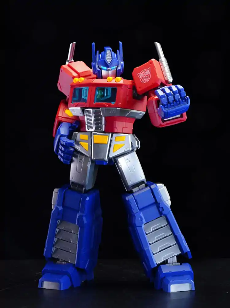 Transformers Blokees Plastic Model Kit Action Edition 01 G1 Optimus Prime product photo