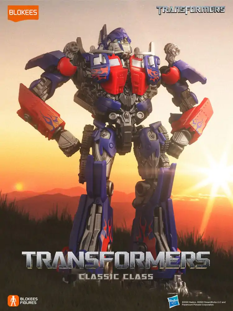 Transformers Blokees Plastic Model Kit Classic Class 09 Optimus Prime product photo