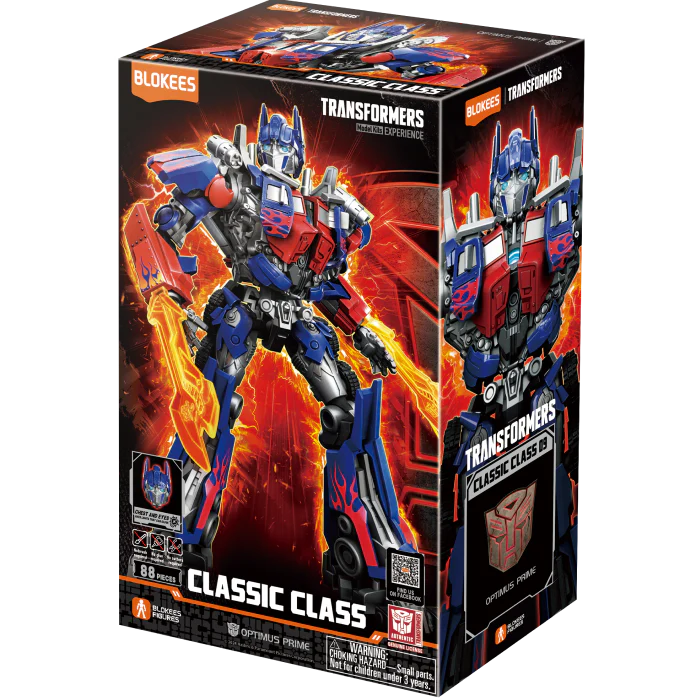 Transformers Blokees Plastic Model Kit Classic Class 09 Optimus Prime termékfotó