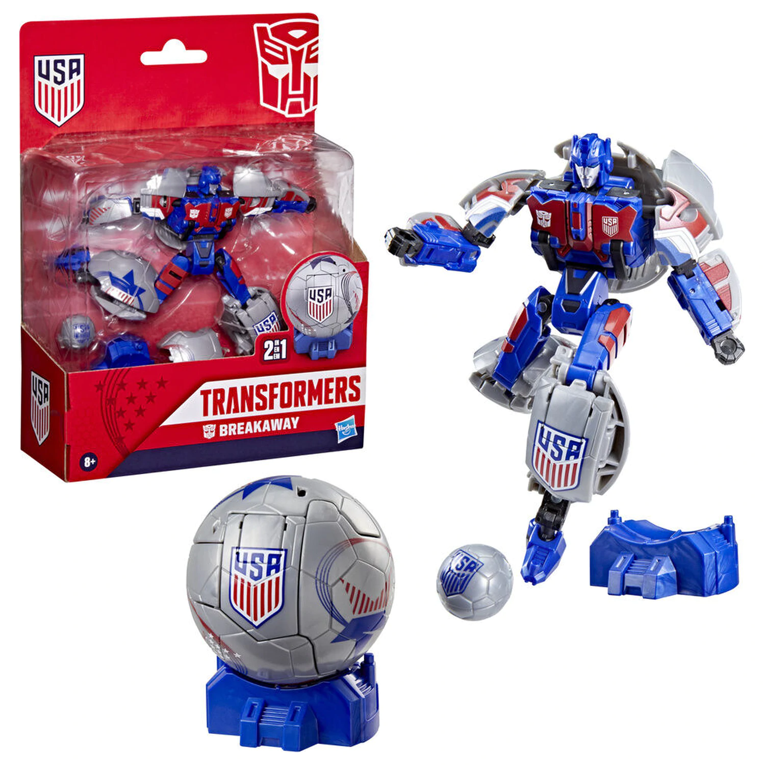 Transformers Breakaway USA figure 14cm product photo