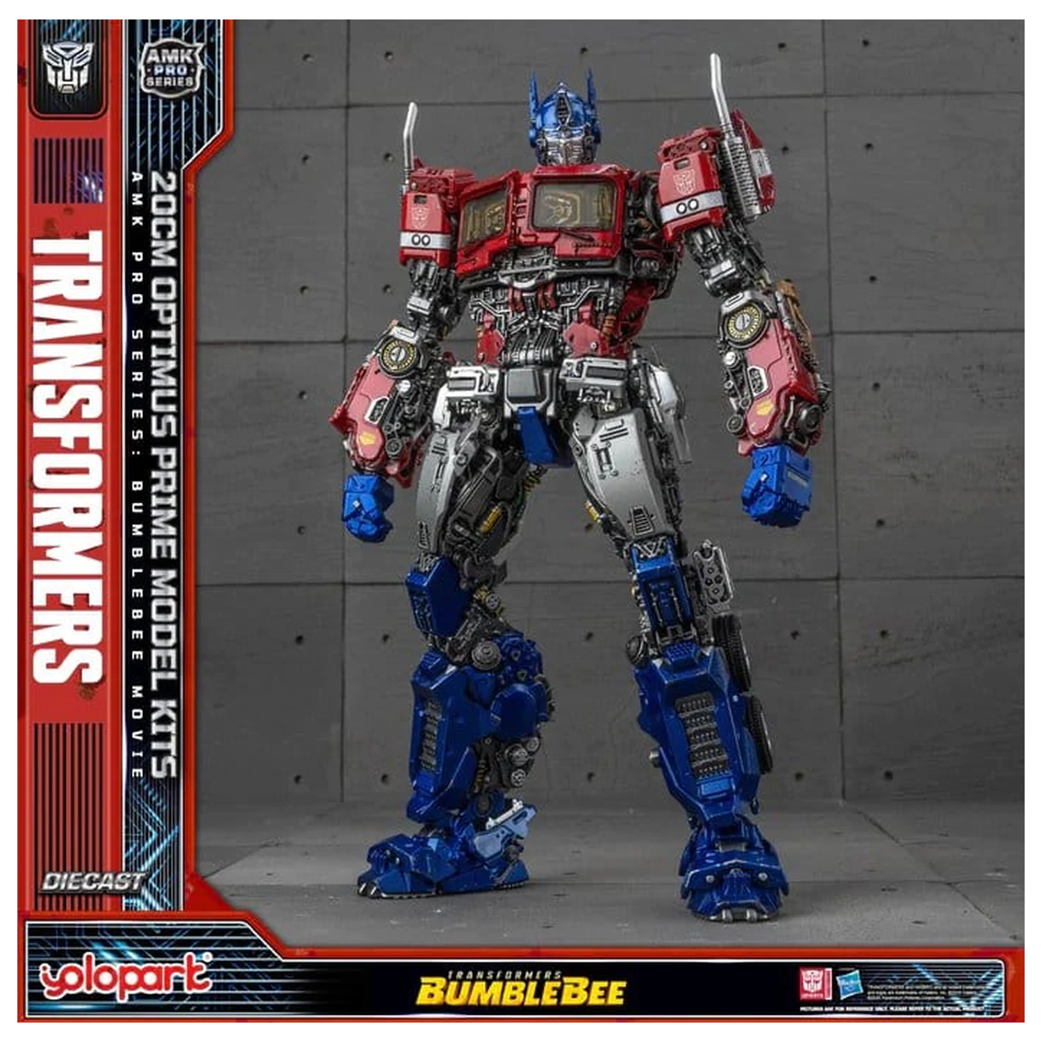 Transformers: Bumblebee AMK PRO Series Plastic Model Kit Optimus Prime 20 cm product photo