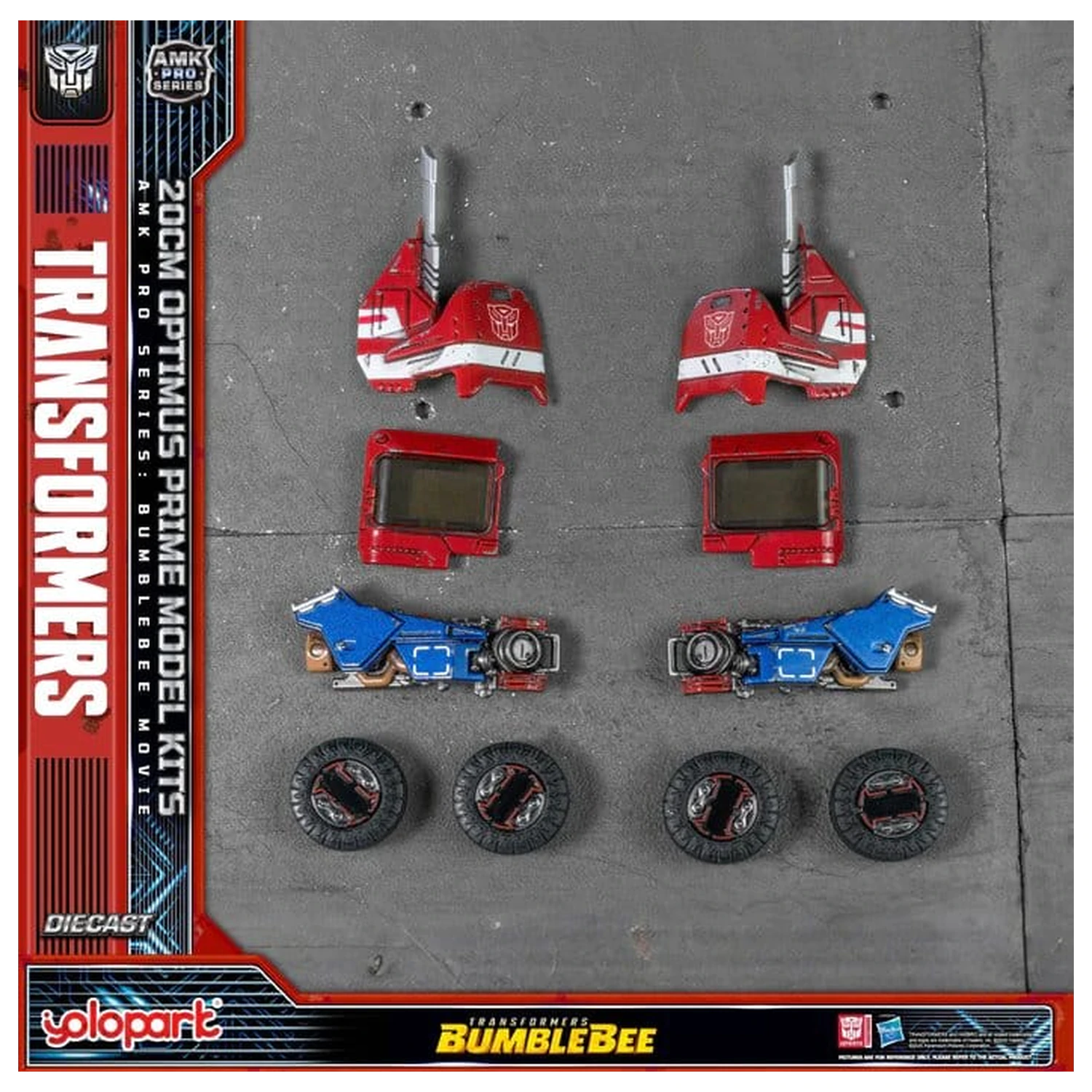 Transformers: Bumblebee AMK PRO Series Plastic Model Kit Optimus Prime 20 cm product photo